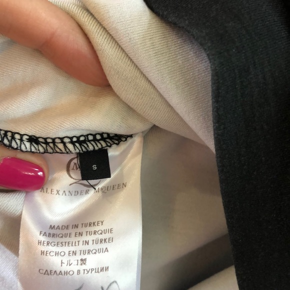 McQ by Alexander McQueen orchid print mini dress - Picture 5 of 12